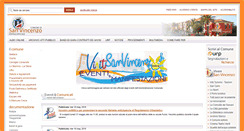 Desktop Screenshot of comune.san-vincenzo.li.it